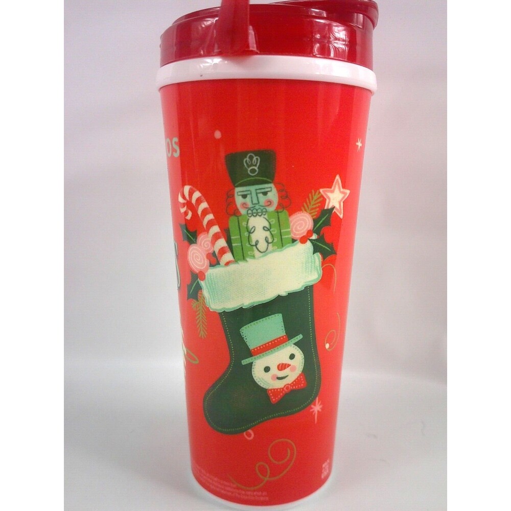 Universal Studios Christmas Happy Holidays Cup with Handle Red Souvenir 2023